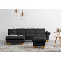 Home affaire Ecksofa "Lindgren L-Form", wahlweise mit TV-Funktion, Stauraum und Kopfteilverstellung von home affaire
