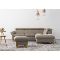 Home affaire Ecksofa "Lindgren L-Form", wahlweise mit TV-Funktion, Stauraum und Kopfteilverstellung von home affaire