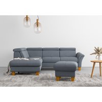 Home affaire Ecksofa "Lindgren L-Form", wahlweise mit TV-Funktion, Stauraum und Kopfteilverstellung von home affaire
