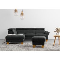 Home affaire Ecksofa "Lindgren L-Form", wahlweise mit TV-Funktion, Stauraum und Kopfteilverstellung von home affaire