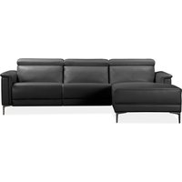 Home affaire Ecksofa "Lund, L-Form, 261cm, man. o. elektr. Relaxfunktion (mit USB-A)" und Kopfteilverstellung von home affaire