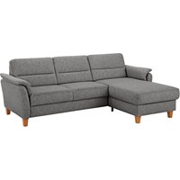 Home affaire Ecksofa "Palmera L-Form", Federkern, wahlweise mit Bettfunktion und mit/ohne Bettkasten von home affaire