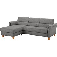 Home affaire Ecksofa "Palmera L-Form", Federkern, wahlweise mit Bettfunktion und mit/ohne Bettkasten von home affaire