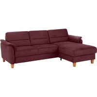 Home affaire Ecksofa "Palmera L-Form", Federkern, wahlweise mit Bettfunktion und mit/ohne Bettkasten von home affaire