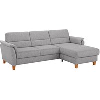 Home affaire Ecksofa "Palmera L-Form", Federkern, wahlweise mit Bettfunktion und mit/ohne Bettkasten von home affaire