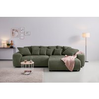 Home affaire Ecksofa Sundance, bei Bettfunktion mit Topper, incl. Zier- und Rückenkissen von home affaire