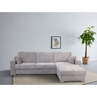 Home affaire Ecksofa "Roma "M" Matratzenhöhe 14 cm, Dauerschlaffunktion, mit Unterfederung," von home affaire