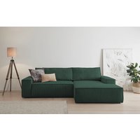 Ecksofa SHERWOOD Schlafsofa, mit Bettkasten, Cord-Bezug von home affaire