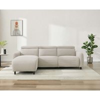 Home affaire Ecksofa "SKAANE in Cord, L-Form, 274 cm, manuelle u. elektrische Funktion," rundes Design, Kopfteilverstellung, Federkernpolsterung Home affaire Ecksofa "SKAANE in Cord, L-Form, 274 cm, manuelle u. elektrische Funktion," rundes Design, Kopfteilverstellung, Federkernpolsterung von home affaire