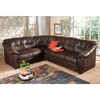 Home affaire Ecksofa "Savona L-Form", mit Federkern von home affaire