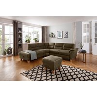 Home affaire Ecksofa "Soleo L-Form", komfortabel durch Trapezecke mit Relaxfunktion, auch mit Bettfunktion von home affaire