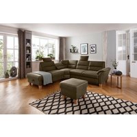 Home affaire Ecksofa "Soleo L-Form", komfortabel durch Trapezecke mit Relaxfunktion, auch mit Bettfunktion von home affaire