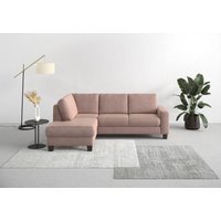 Home affaire Ecksofa "Summer L-Form", mit Ottomane, mit oder ohne Bettfunktion und Bettkasten, Cord-Bezug von home affaire