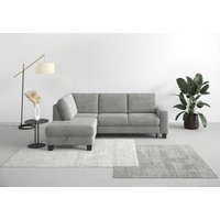 Home affaire Ecksofa "Summer L-Form", mit Ottomane, mit oder ohne Bettfunktion und Bettkasten, Cord-Bezug von home affaire
