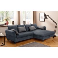 Home affaire Ecksofa "Tirano, moderne Optik, komfortabel, Breite 274cm,L-Form", wahlweise mit Bettfunktion und Bettkasten Home affaire Ecksofa "Tirano, moderne Optik, komfortabel, Breite 274cm,L-Form", wahlweise mit Bettfunktion und Bettkasten von home affaire