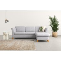 Home affaire Ecksofa "Trelleborg L-Form", Federkern-Polsterung, wahlweise mit Bettfunktion und Bettkasten von home affaire