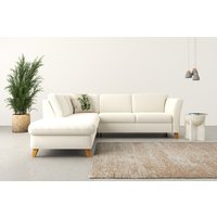 Home affaire Ecksofa "Trelleborg L-Form", Federkern-Polsterung, wahlweise mit Bettfunktion und Stauraum Home affaire Ecksofa "Trelleborg L-Form", Federkern-Polsterung, wahlweise mit Bettfunktion und Stauraum von home affaire