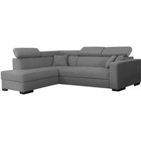 Home affaire Ecksofa "Tulio L-Form" wahlweise mit Bettfunktion und Bettkasten, incl. 3 Zierkissen von home affaire