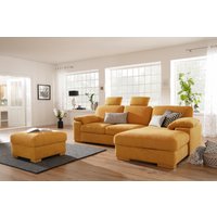 Home affaire Ecksofa "Ventura L-Form", wahlweise mit Bettfunktion und Bettfunktion/Bettkasten von home affaire