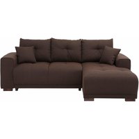 Home affaire Ecksofa "Viborg L-Form", mit Regal in der Armlehne, wahlweise mit Bettfunktion Home affaire Ecksofa "Viborg L-Form", mit Regal in der Armlehne, wahlweise mit Bettfunktion von home affaire