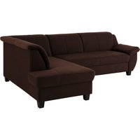 Home affaire Ecksofa "Yesterday zeitlos und elegant, bequeme Armlehnen, L-Form", wahlweise mit Bettfunktion, auch in Cord von home affaire