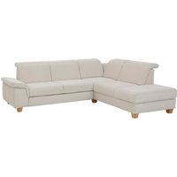 Home affaire Ecksofa "Dalia L-Form", mit Federkernpolsterung, wahlweise mit Bettfunktion, Bettkasten von home affaire