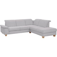 Home affaire Ecksofa "Dalia L-Form", mit Federkernpolsterung, wahlweise mit Bettfunktion, Bettkasten von home affaire