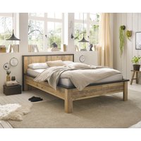 Home affaire Einzelbett "SHERWOOD Liegefläche 90/140 oder 180x200 cm", aus FSC-zertifiziertem Holzwerkstoff, rustikaler Landhausstil Home affaire Einzelbett "SHERWOOD Liegefläche 90/140 oder 180x200 cm", aus FSC-zertifiziertem Holzwerkstoff, rustikaler Landhausstil von home affaire
