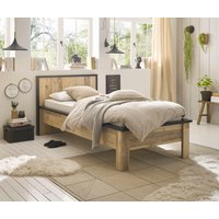 Home affaire Einzelbett "SHERWOOD Liegefläche 90/140 oder 180x200 cm", aus FSC-zertifiziertem Holzwerkstoff, rustikaler Landhausstil Home affaire Einzelbett "SHERWOOD Liegefläche 90/140 oder 180x200 cm", aus FSC-zertifiziertem Holzwerkstoff, rustikaler Landhausstil von home affaire