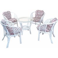 Home affaire Essgruppe 5 Stk. tlg. honigfarben, inklusive Kissenauflagen von home affaire