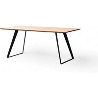 Home affaire Esstisch "Talwiese Küchentisch, U-Form Metallgestell, Wildeiche massiv geölt" Baum Kante oder Schweizer Kante, erhältlich in 3 Größen und 2 Farben Home affaire Esstisch "Talwiese Küchentisch, U-Form Metallgestell, Wildeiche massiv geölt" Baum Kante oder Schweizer Kante, erhältlich in 3 Größen und 2 Farben von home affaire