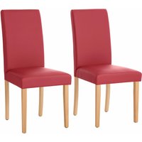 Home affaire Esszimmerstuhl "Roko", (Set), 2 St., Kunstleder, im 2er, 4er oder 6er-Set, Gestell Massivholz von home affaire