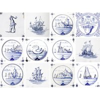 Home affaire Fliesenaufkleber "Maritim", (12 St.), Stickerfliesen, selbstklebend, Sticker, 12er Set von home affaire
