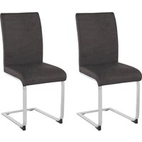 Home affaire Freischwinger "Charissa" (Set) 2 Stk.Bezug in verschiedenen Qualitäten, maximale Belastbarkeit 120 kg von home affaire