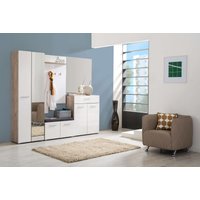 Home affaire Garderoben-Set "Beny Flurmöbel, Dielenmöbel, Flurschrank, Flurgarderobe Breite 218 cm" 5tlg, 5 Stk. tlg. Home affaire Garderoben-Set "Beny Flurmöbel, Dielenmöbel, Flurschrank, Flurgarderobe Breite 218 cm" 5tlg, 5 Stk. tlg. von home affaire