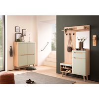 Home affaire Garderoben-Set "Torge, Garderobe mit Stauraum, Garderobenschrank im Scandic Design" Set, 2 Stk. tlg. von home affaire
