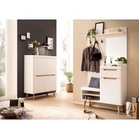Home affaire Garderoben-Set "Torge, Garderobe mit Stauraum, Garderobenschrank im Scandic Design" Set, 2 Stk. tlg. von home affaire