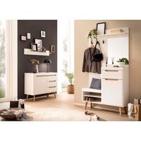Home affaire Garderoben-Set "Torge, Garderobe mit Stauraum, Garderobenschrank im Scandic Design" Set, 3 Stk. tlg. von home affaire
