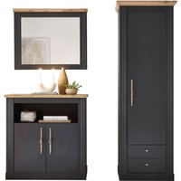 Home affaire Garderoben-Set "WESTMINSTER TOPSELLER" Kommode, Spiegel, Garderobenschrank, 3 Stk. tlg. von home affaire