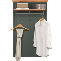 Home affaire Garderobenpaneel "Vienna" 1 Stk. tlg. Wandpaneel mit Ablage & Kleiderstange - (B/T/H) 77/28/123 cm von home affaire