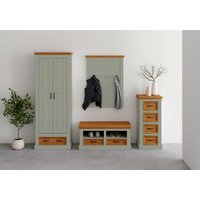 Home affaire Garderobenschrank "Selma" mit 1 Boden und Ausziehkleiderstange, Breite 70 cm von home affaire
