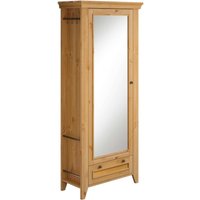 Home affaire Garderobenschrank "Skandinavia" Massivholz, mit Spiegel und seitlichen Hängemöglichkeiten Home affaire Garderobenschrank "Skandinavia" Massivholz, mit Spiegel und seitlichen Hängemöglichkeiten von home affaire