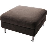 Home affaire Hocker "Turin", passend zur Serie "Turin", auch in Leder und Easy care-Bezug von home affaire