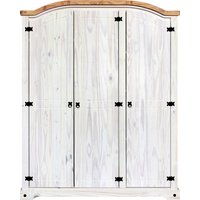 Home affaire Kleiderschrank, Ziergriffe und Scharniere aus Metall von home affaire