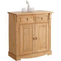 Home affaire Kommode "Anna, Sideboard, Anrichte, Stauraumschrank" B/T/H: 130/40/91 cm, aus massiver Kiefer, Breite 94 cm, mit Kassettenoptik, FSC Home affaire Kommode "Anna, Sideboard, Anrichte, Stauraumschrank" B/T/H: 130/40/91 cm, aus massiver Kiefer, Breite 94 cm, mit Kassettenoptik, FSC von home affaire