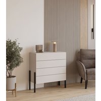Home affaire Kommode "Jukon, Breite 84 cm, moderne grifflose Kommode", Schubladenkommode mit 4 Schubkästen, push to open Funktion von home affaire