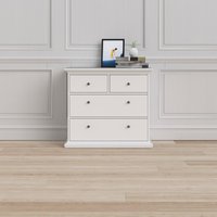 Home affaire Kommode "Paris, Aufbewahrung, Schubladenschrank, Stauraum", mit 4 Schubladen, Breite 96 cm, Höhe 87 cm Home affaire Kommode "Paris, Aufbewahrung, Schubladenschrank, Stauraum", mit 4 Schubladen, Breite 96 cm, Höhe 87 cm von home affaire