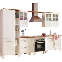 Home affaire Küchen-Set Alby, ohne E-Geräte, Breite 325 cm, aus massiver Kiefer von home affaire