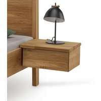 Home affaire Nachttisch "Huven", (2 St.), 2er Set Nachttische, Eiche mit gebürstet Front passend zur Bett HUVEN von home affaire