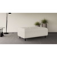 Home affaire Polsterhocker "ARROS groß mit Wellenunterfederung, Maße B/T/H: 120/70/46 cm", passend zur Serie, in hochwertiger Verarbeitung von home affaire